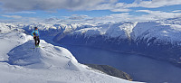 Eidfjorden from Midtfjell