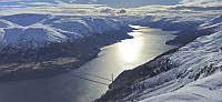 Hardangerbroen and Eidfjorden