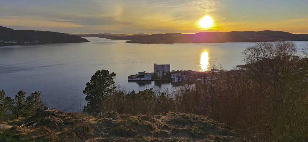 Sunset from Sandviksbatteriet