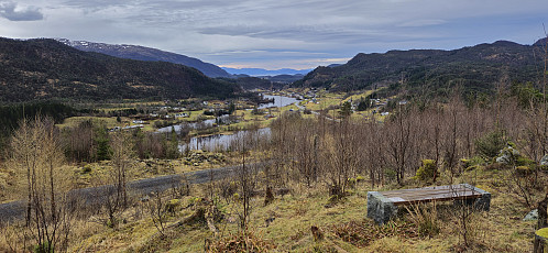 Bahus from just above the gravel road