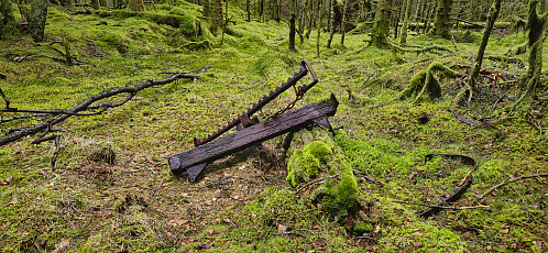 Unknown artifact discovered on the way to Blåurskampen 