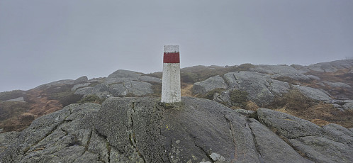 The summit of Olsokfjellet