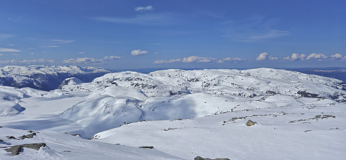 NV av Juklavatnet from the descent from Steinafjell