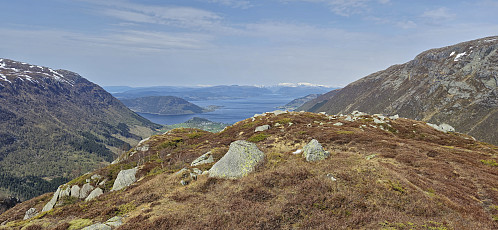 North from the cairn