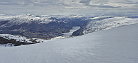Myrkdalsvatnet from Blåeggi