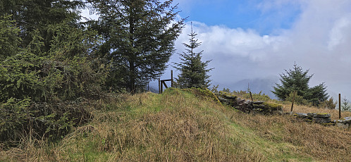 The highest point at Hinderåsen