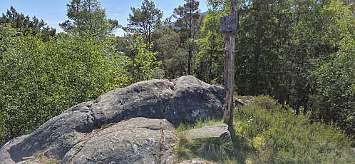 The summit of Påskåsen
