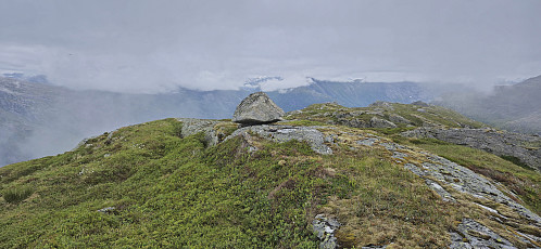 The summit of Mysterfjell
