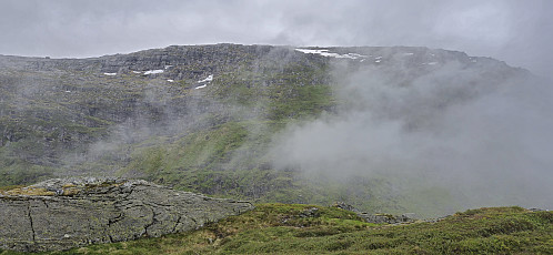 Bjørnajordfjellet from Mysterfjell