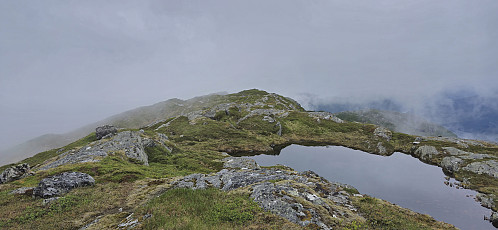 South along the ridge at Mysterfjell