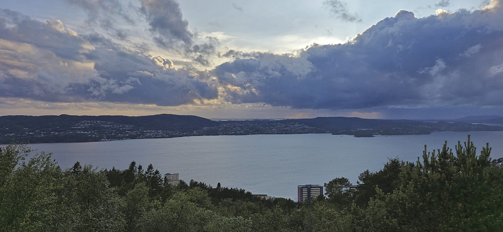 Northwest from Ørneberget NV