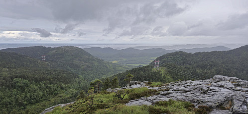 West from the summit