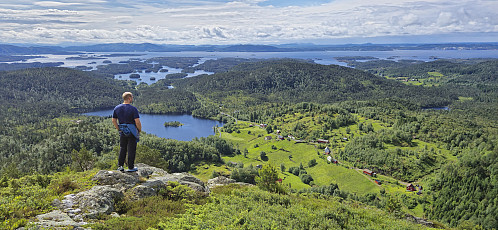 South from the summit
