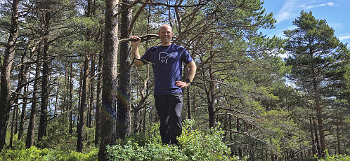Endre at the summit