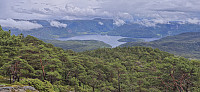 Andvika from the ascent