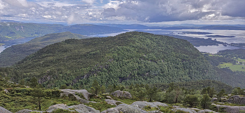 Looking back at Hatten from Snaufjellet