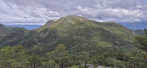 Austefjellet from Dalsfjellet
