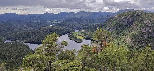 Øyra from Dalsfjellet