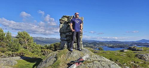 Endre at the summit