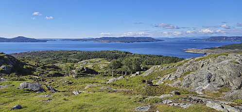 Austevoll from Ramnaberget