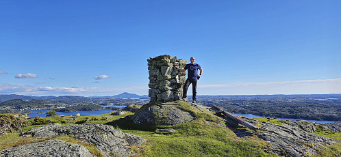 Endre at the summit