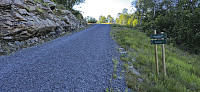 The trailhead