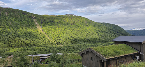 Svolefjellet from Myrkdalen Fjellandsby