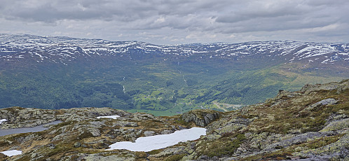 The start of Myrkdalen from Svolefjellet