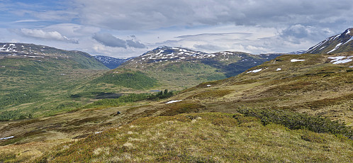 Larsfonnfjellet from the descent