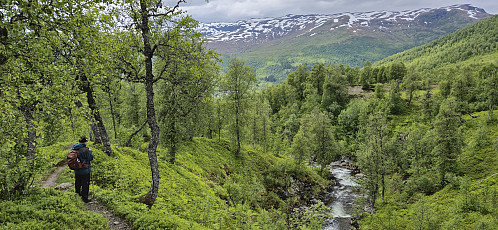 Following the trail back to Bygdastølen