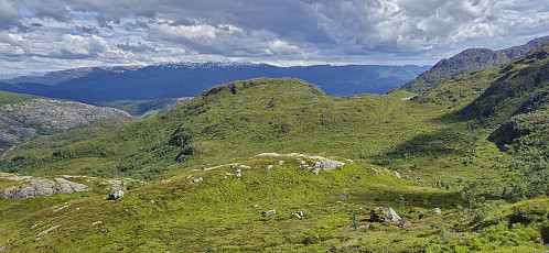 Kråfjellet from just below Steinfjellet
