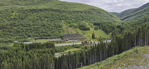 Looking back at Vik Skisenter