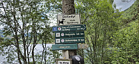The trailhead