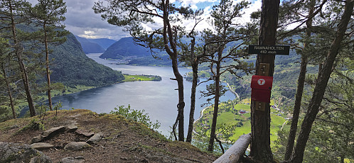The vantage point at Romnaholten