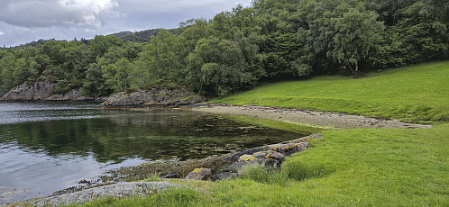 The main beach at Vollane