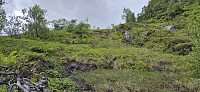 The trail to Karaldenuten