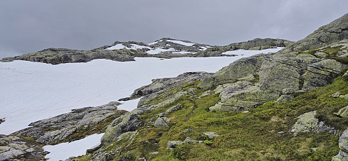 Approaching the summit