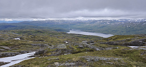 Towards Hodnaberg from Hamlagrøhornet