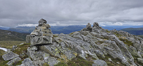 The summit of Løva