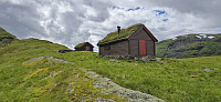 The cabins at Bjørndalen