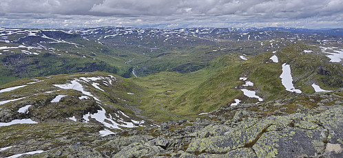 Bjørndalen from Bjørndalskamben