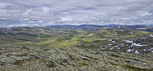 Fresvikbreen from Bjørndalskamben