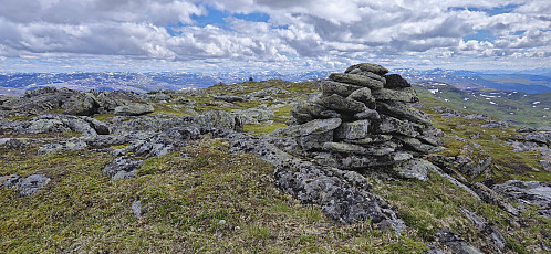 The highest point at Sollifjellet
