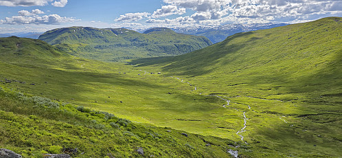 Descending towards Reppabotn and Reppane