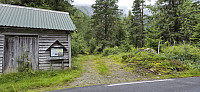 The marked trailhead