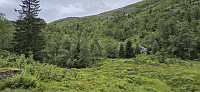 Off-trail from Vetlejordsstølen