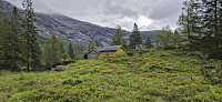Looking back at Vetlejordsstølen