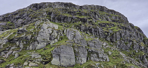 A closer look at the steep west face of Joskarnovi