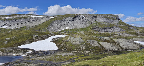 The ascent to Skjelinganosi