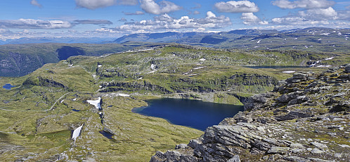 Looking back at Urdeggi from Skjelinganosi